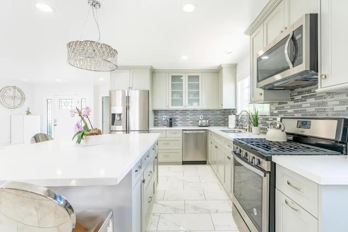 New Luxury Entertaining House With Pool Spa Sauna Tesla Charger Pets Los Angeles Exteriör bild