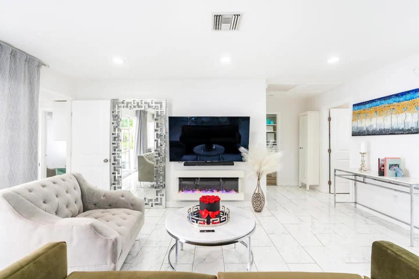 New Luxury Entertaining House With Pool Spa Sauna Tesla Charger Pets Los Angeles Exteriör bild